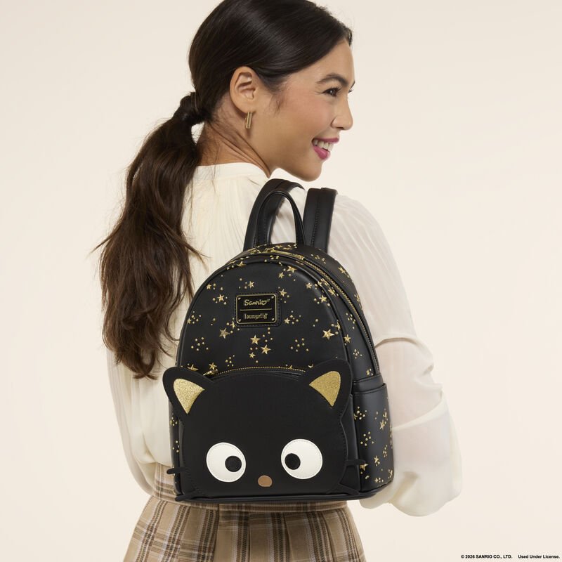 Loungefly Sanrio Chococat Stars Mini Backpack Model.jpg