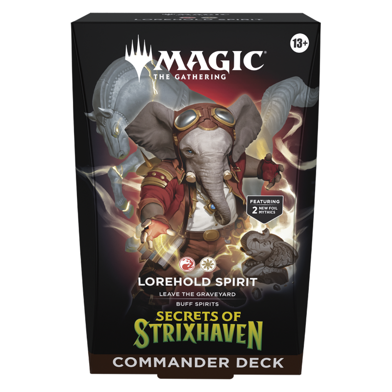Magic: The Gathering - Secrets of Strixhaven - Lorehold Spirit Commander Deck