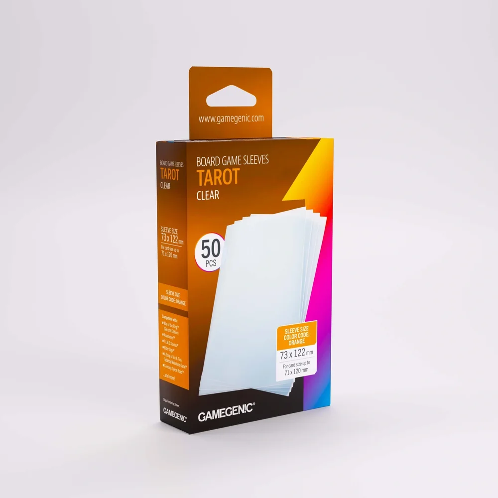 ffg tarot card sleeves You spend a lot on your card and board games Tarot Card Sleeves 50ctClear, 73x122mm