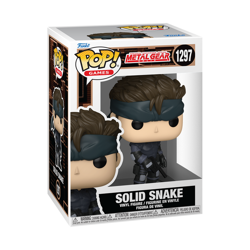 Pop! Games - Metal Gear Solid - Solid Snake