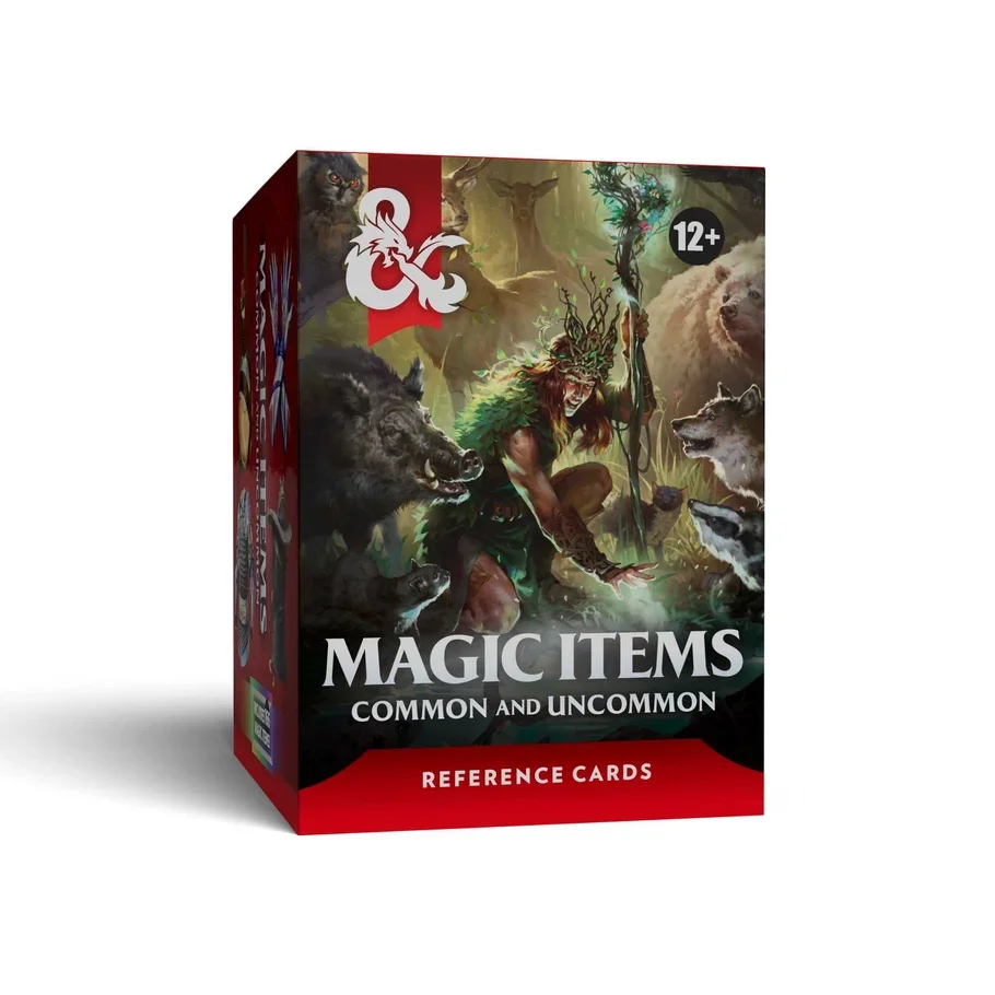 Dungeons & Dragons Reference Cards Items Common & Uncommon.webp