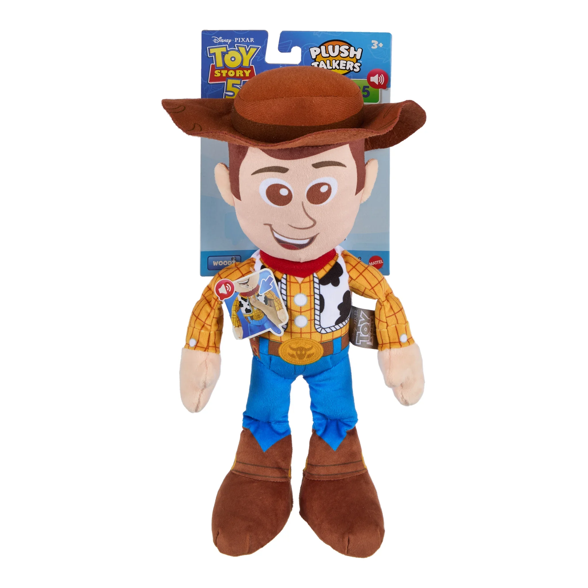 Disney Pixar Toy Story 5 Plush Talkers Woody.webp