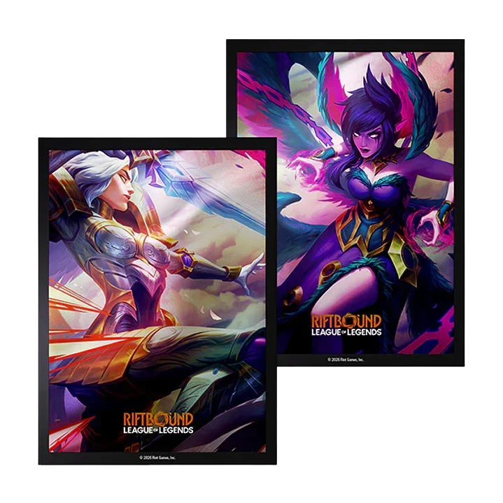 Riftbound: League of Legends TCG - Vendetta Art Sleeves (100) - Kayle vs Morgana
