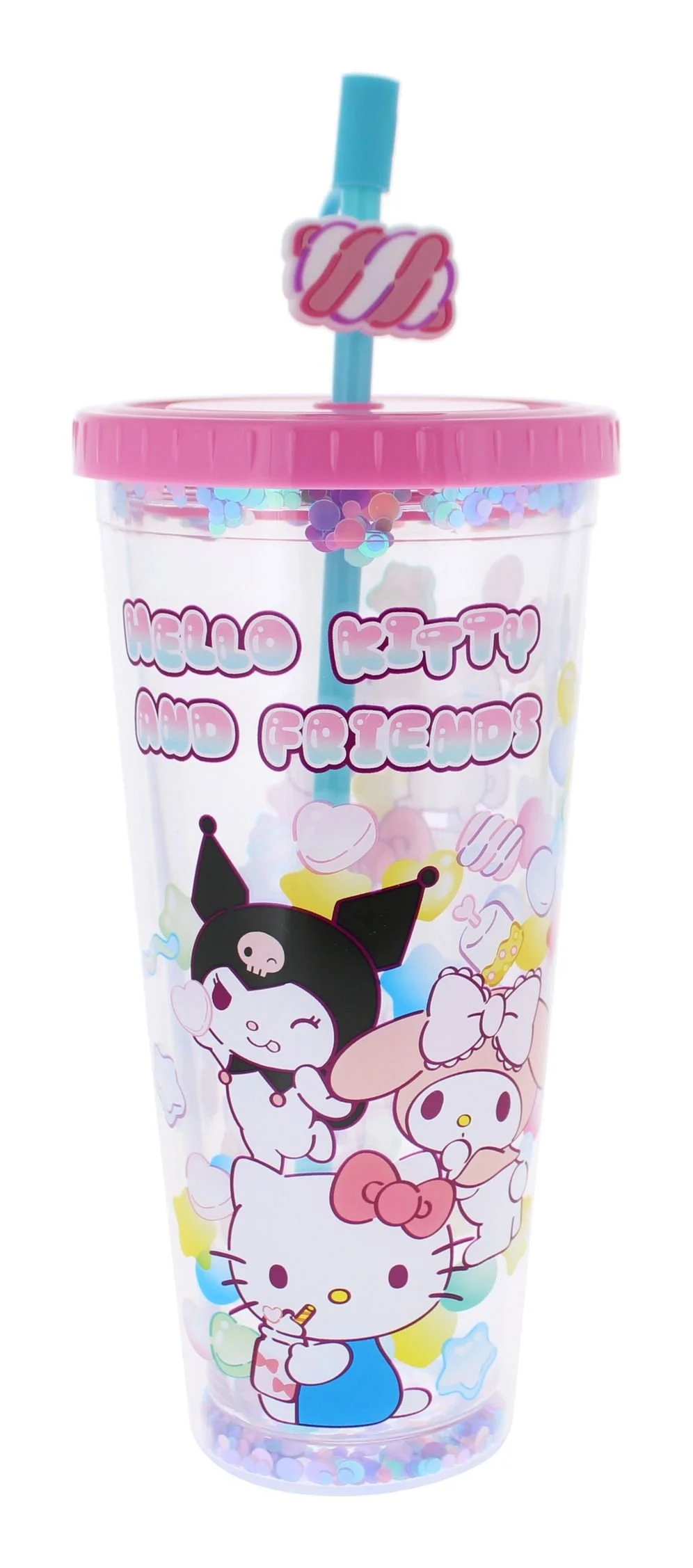 Hello Kitty and Friends Beaker & Straw