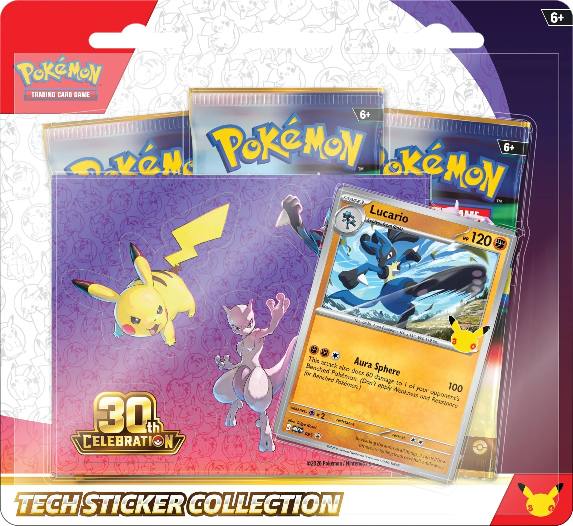 Pokemon TCG 30th Celebration Tech Sticker Collection 2.webp