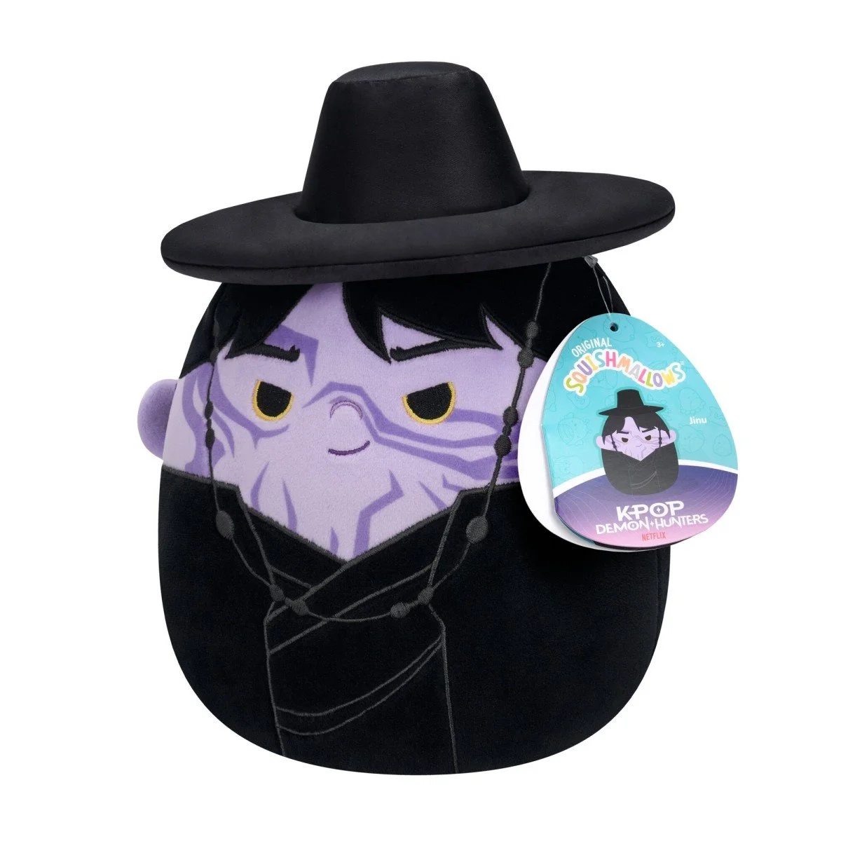 Squishmallows KPop Demon Hunters 8in Plush Jinu