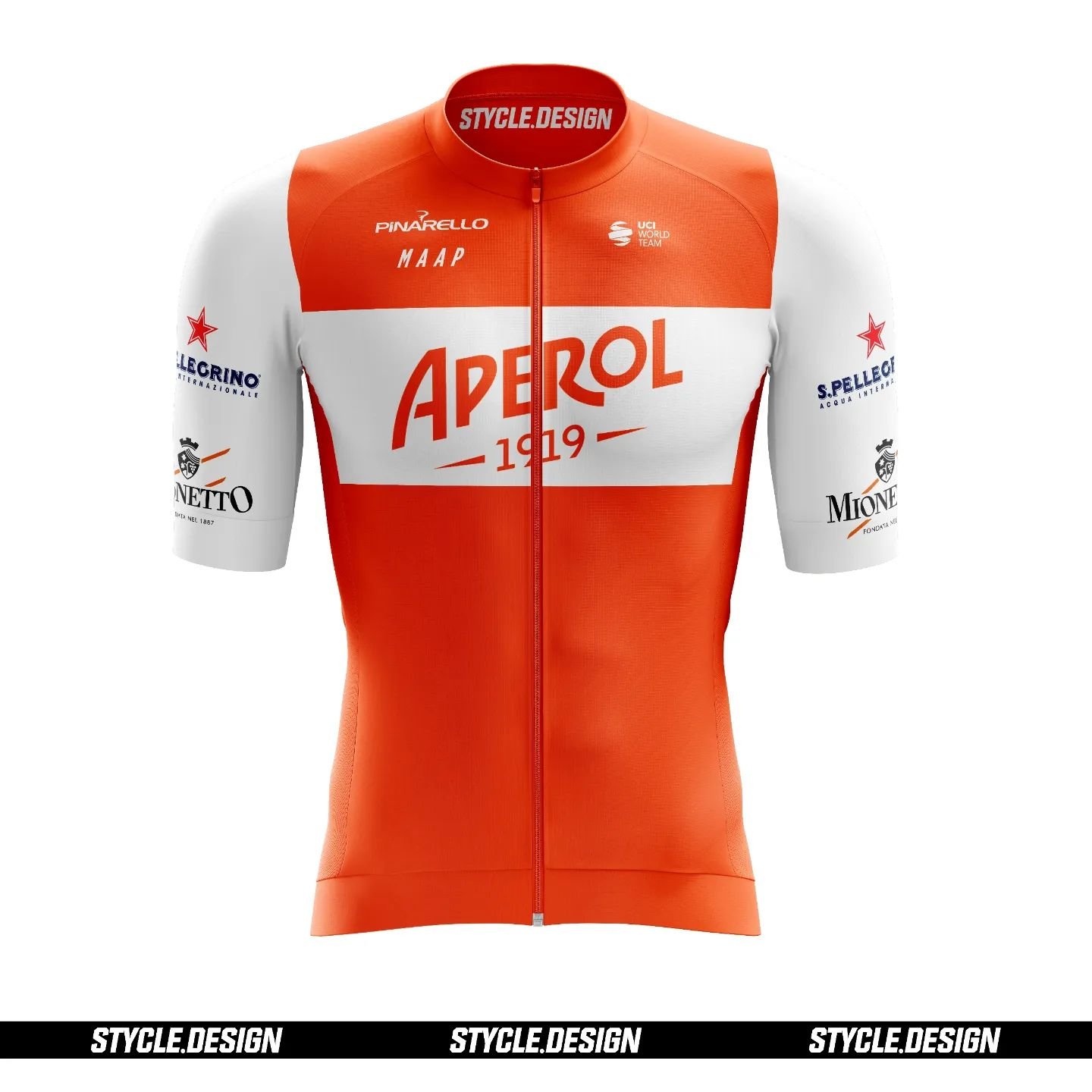 Who needs this??

Summer's in full swing and I wanted to bring back some orange in the peloton! What better way than with @aperolspritzofficial?

Just image that this would be a team 🤯 

.
#aperolspritz #aperol #summer #drinks #cycling #orange #bike