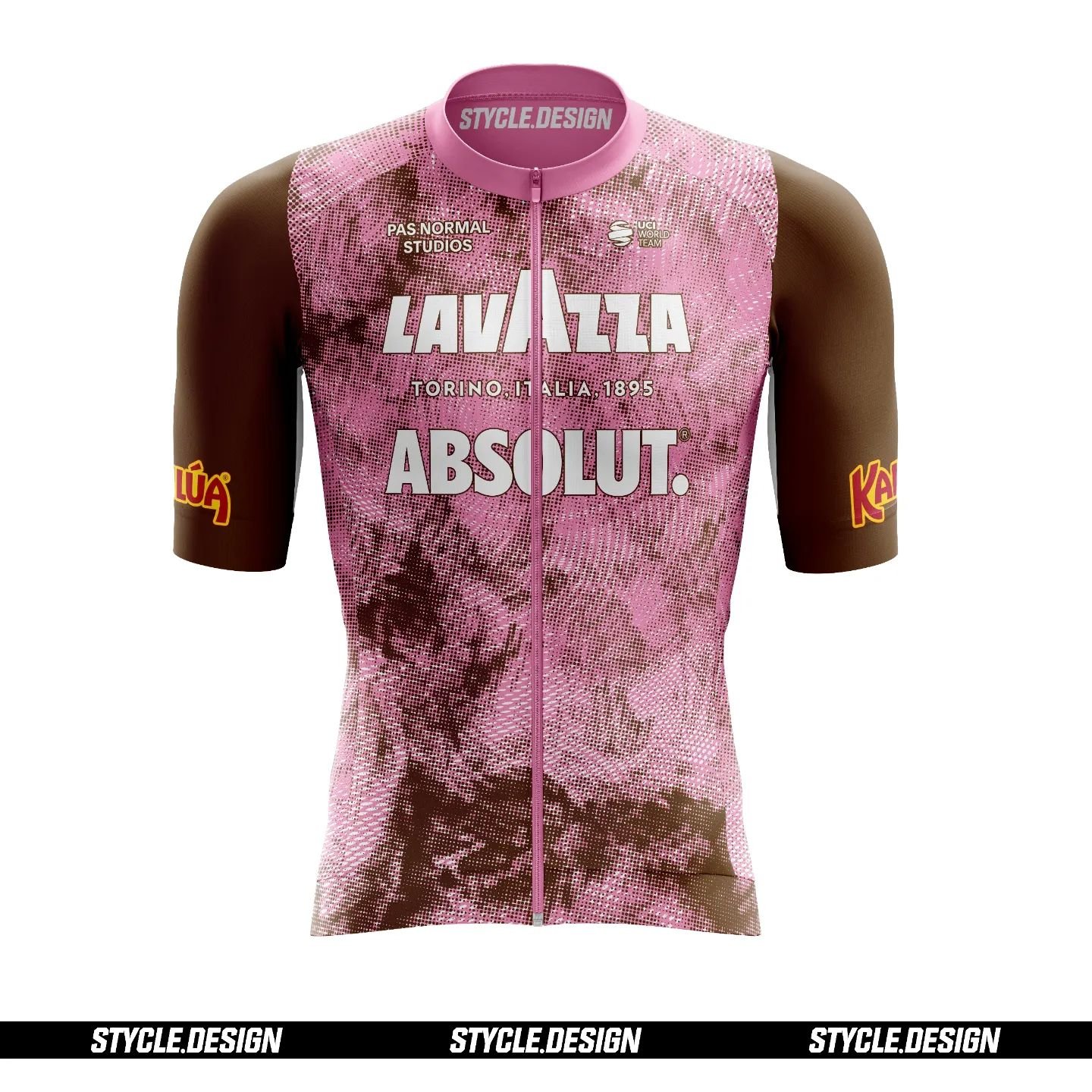 ESPRESSO MARTINI RACING

Imagine if this was a cycling team, or a gravel team. I'd go bananas if this would happen.

Decided to use @pasnormalstudios as clothing sponsor, just because I was moving towards their vibe in the design process. No idea if 