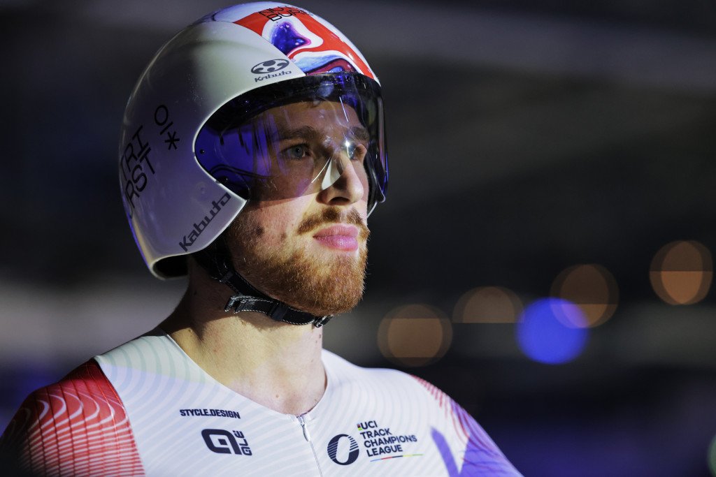 Team GB during the UCI Track Champions League.
