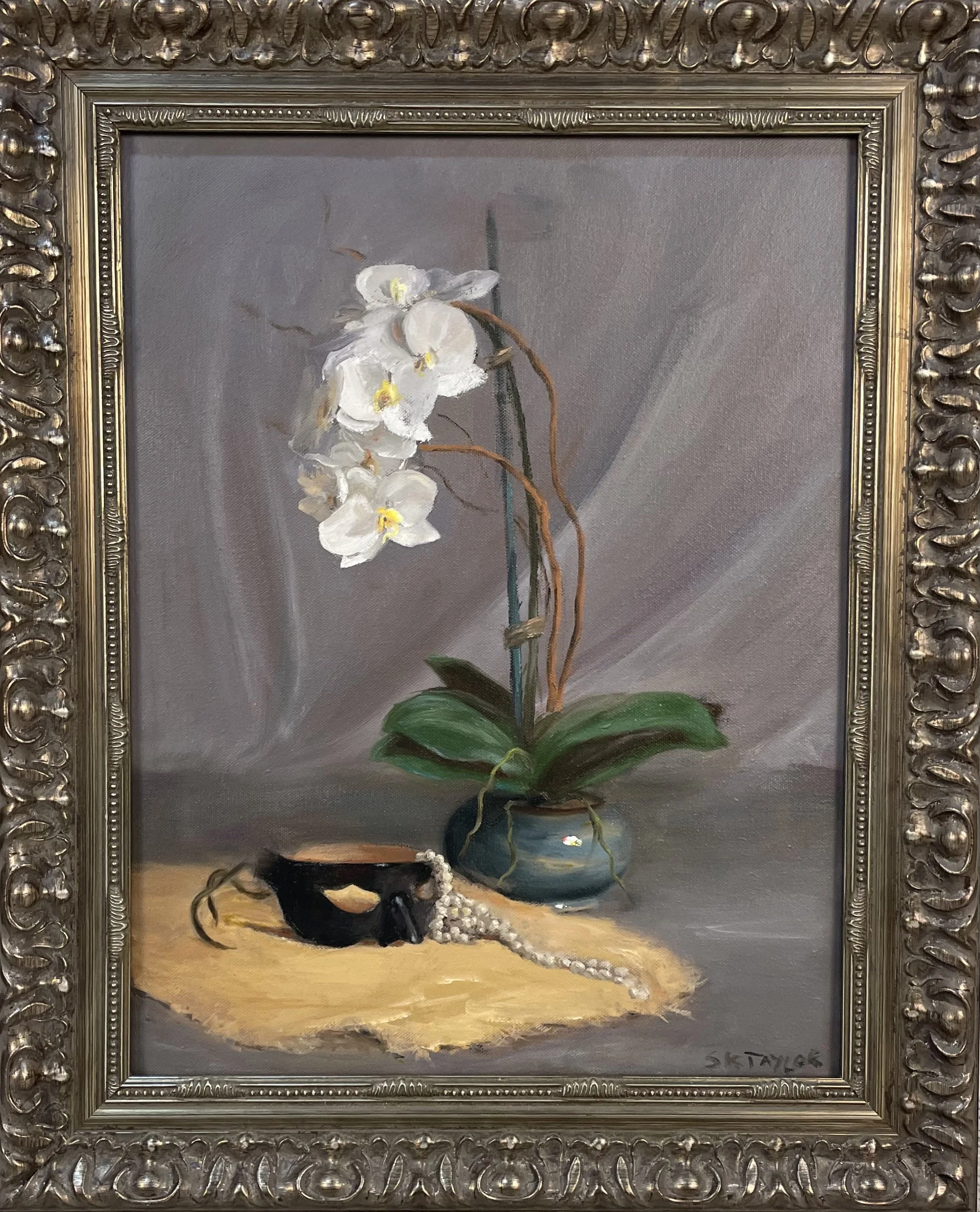 Secret Orchids | oil on canvas | 19 x 23 (framed) | SOLD