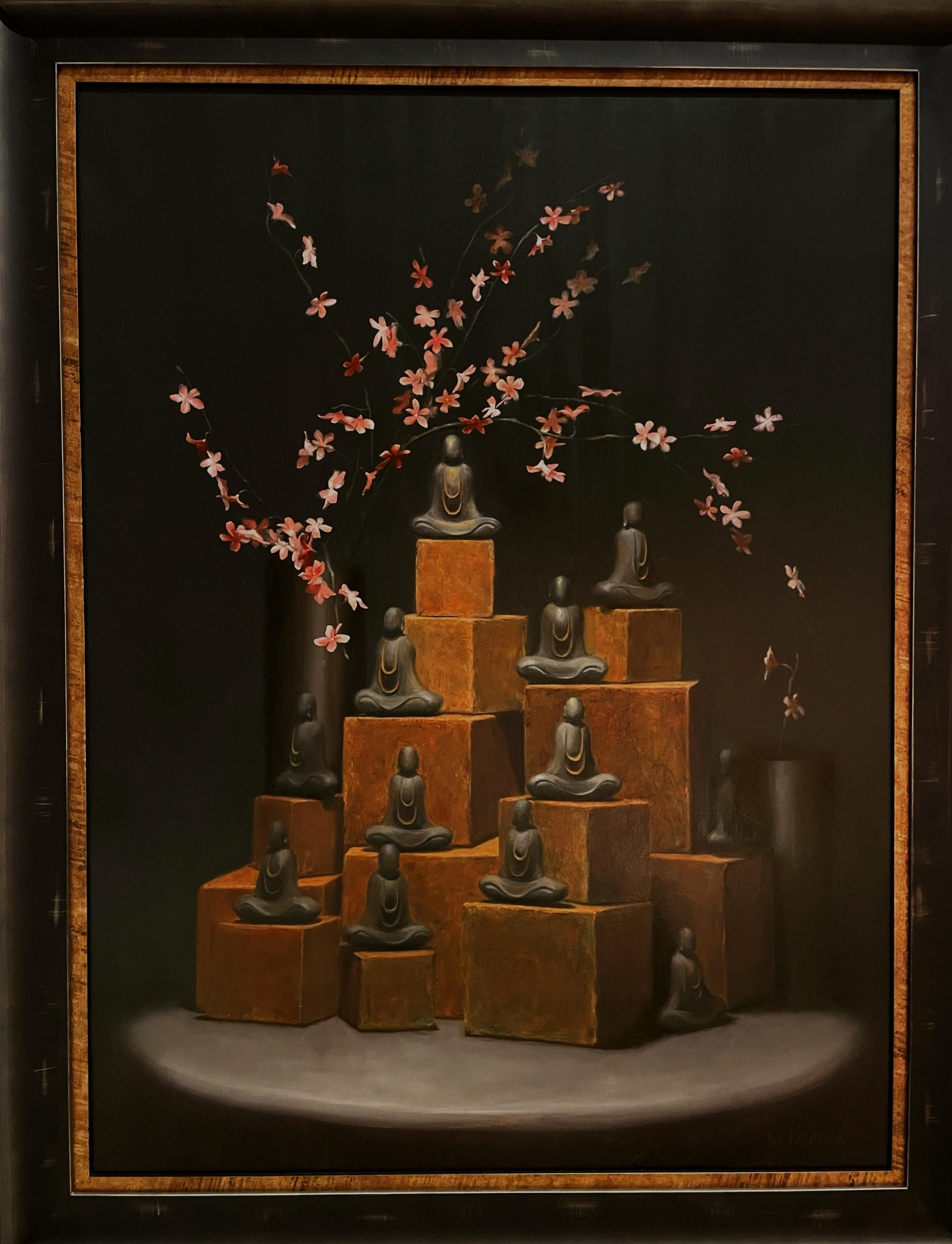 Buddha Mountain | oil on canvas | 36 x 46 (framed) | SOLD