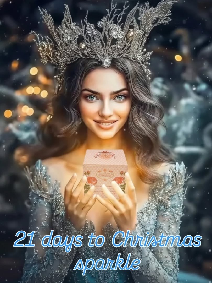 21 days until Christmas.
Wrapped in winter light and soft enchantment, beauty begins to glow from within.
Our Rose Blossom creams bring radiance, nourishment, and a touch of fairytale elegance to every holiday moment.
A perfect gift for someone you l