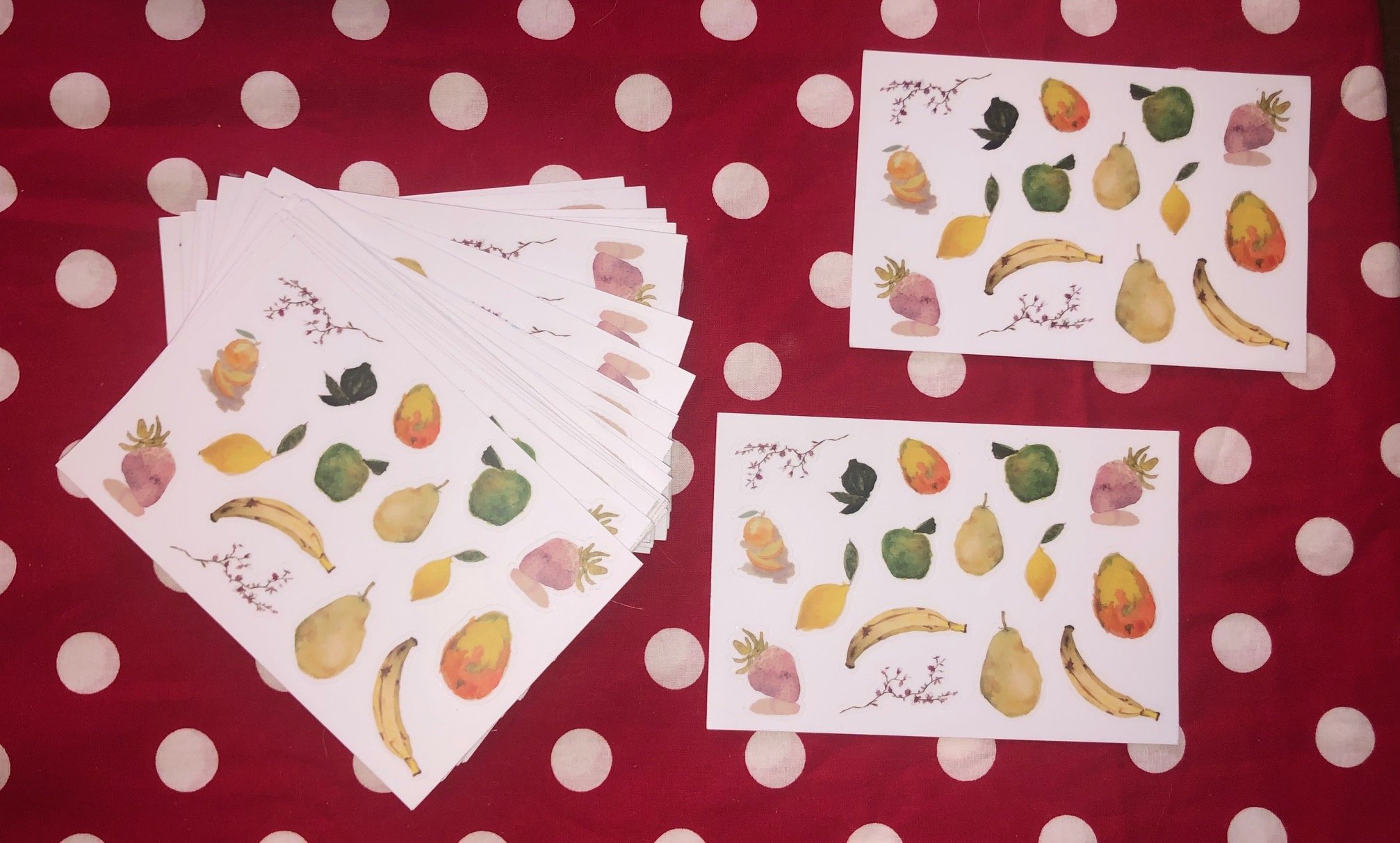 Fruit Sticker Sheet