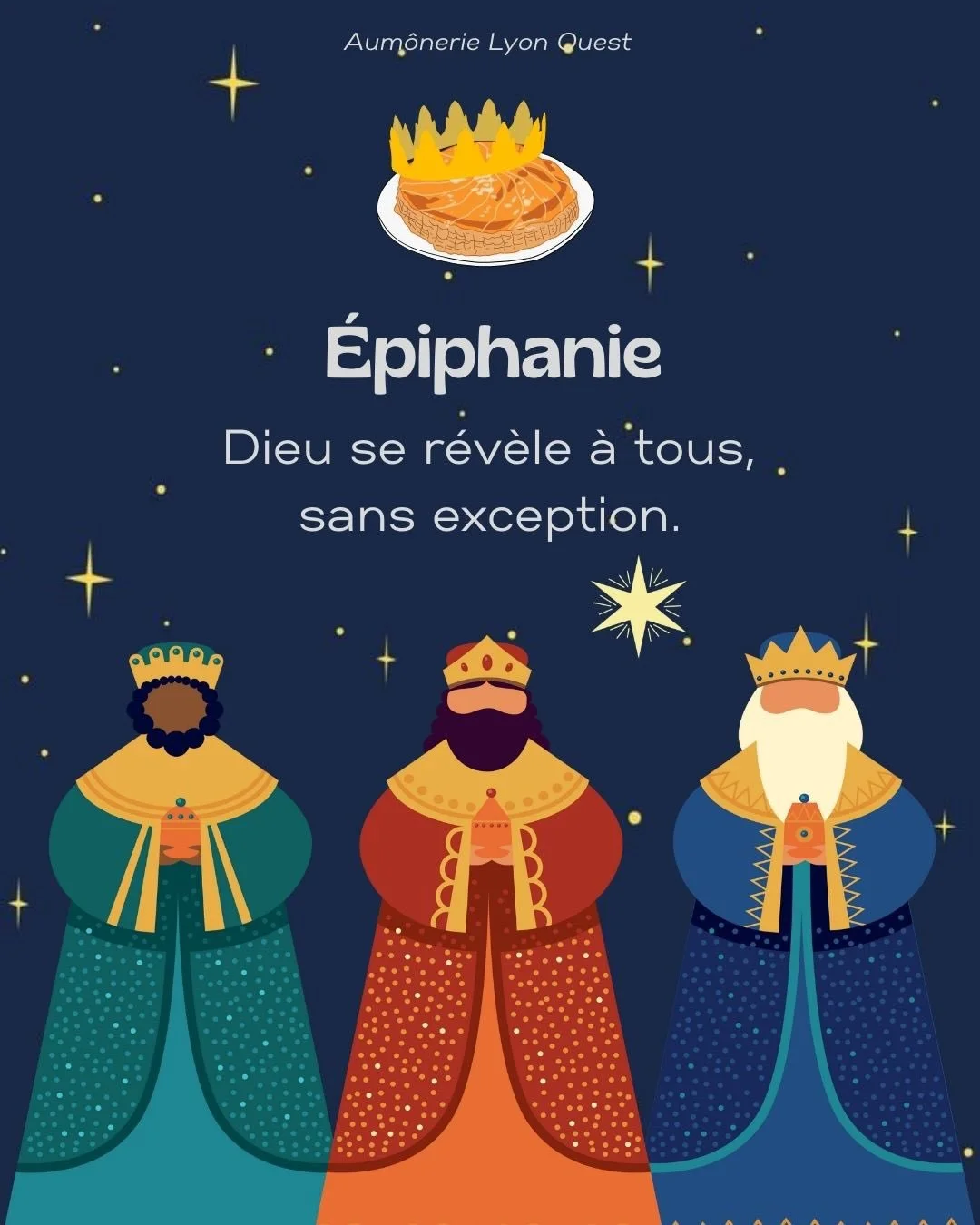 ✨ L&rsquo;&Eacute;piphanie : quand Dieu se r&eacute;v&egrave;le &agrave; tous, sans exception !
👑 Les mages ont suivi l&rsquo;&eacute;toile pour trouver le Roi. Et si nous aussi, nous prenions le temps de chercher Sa lumi&egrave;re dans nos vies ?
?