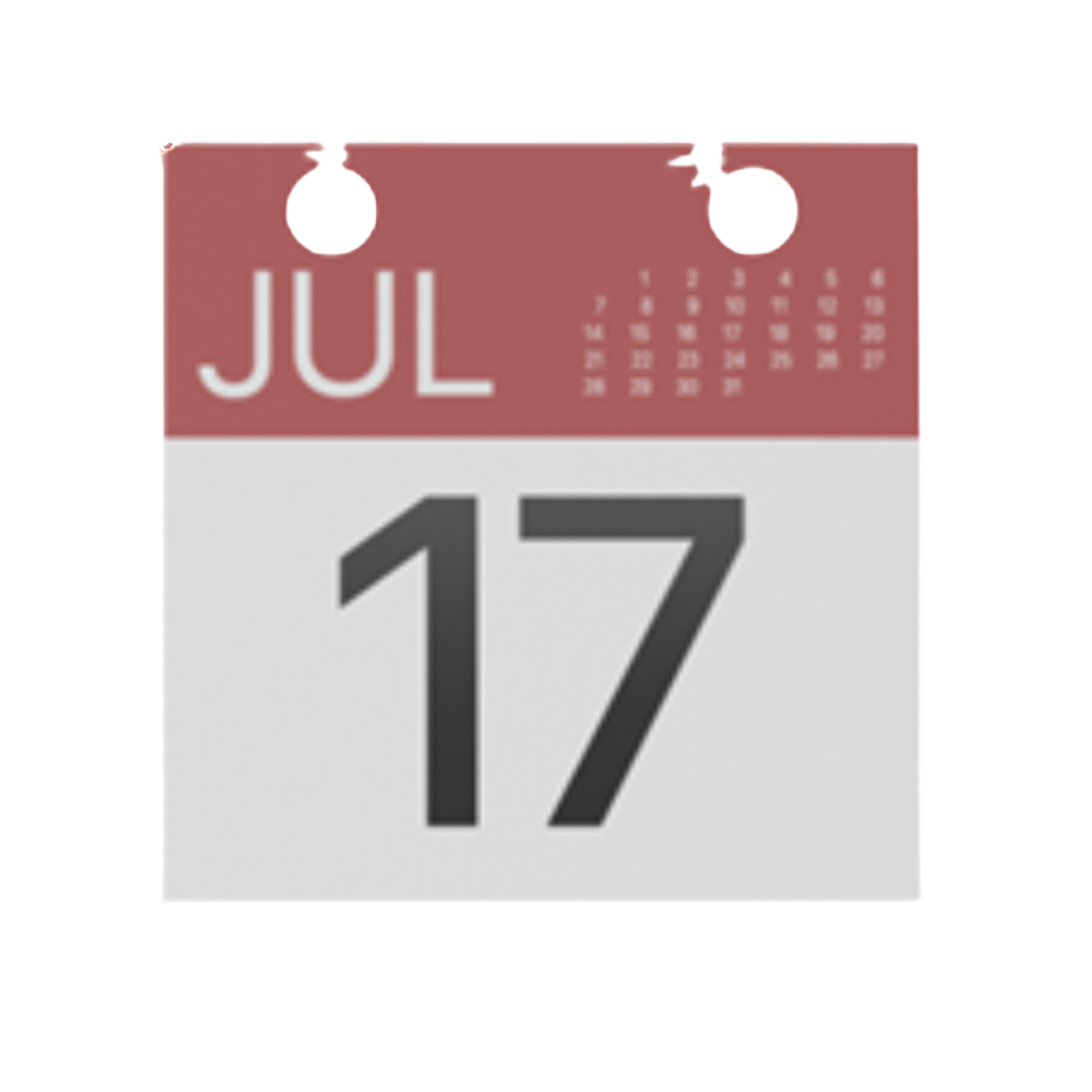 emojis calendrier
