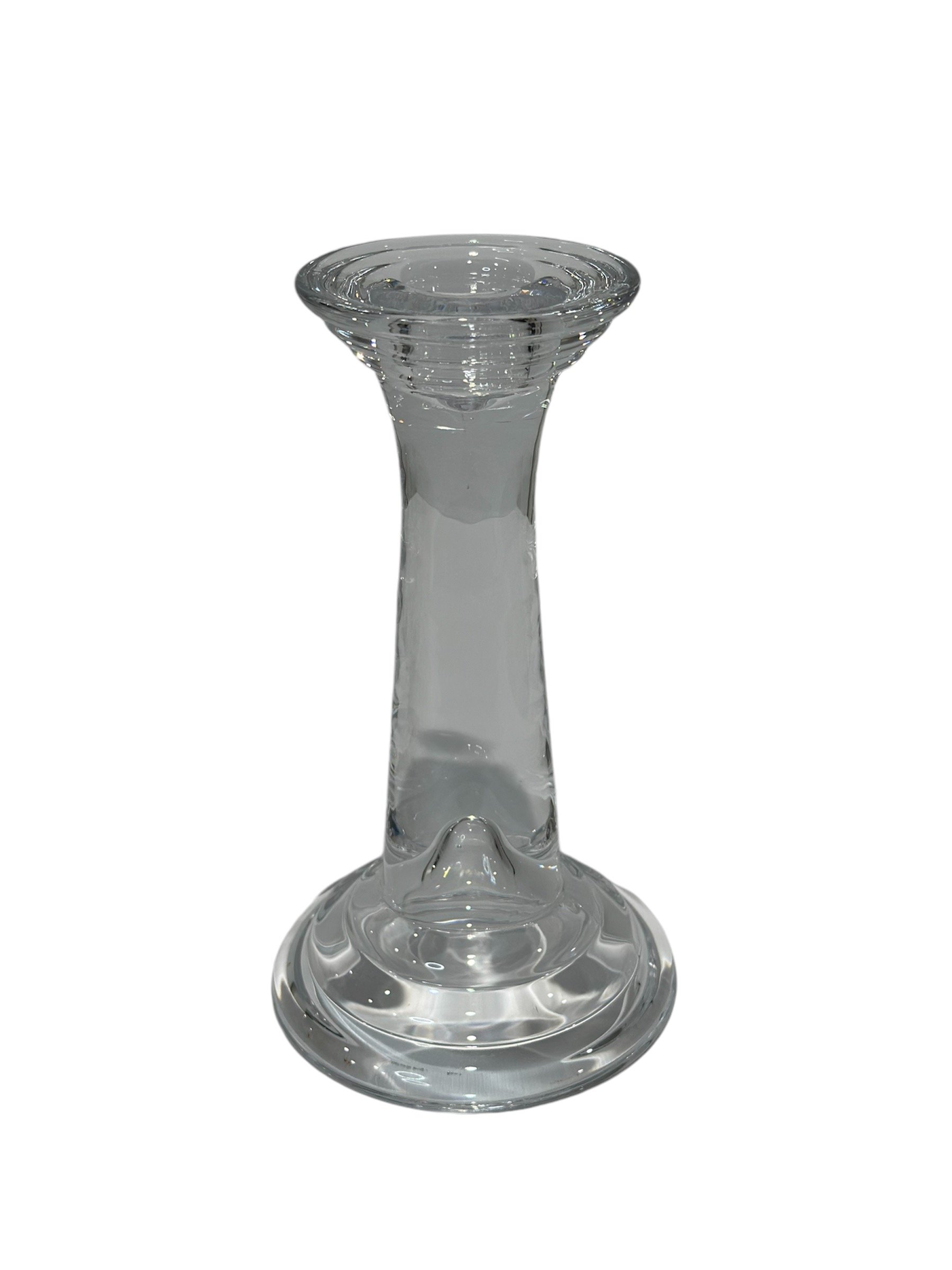 Glass Taper Candle Holder Large