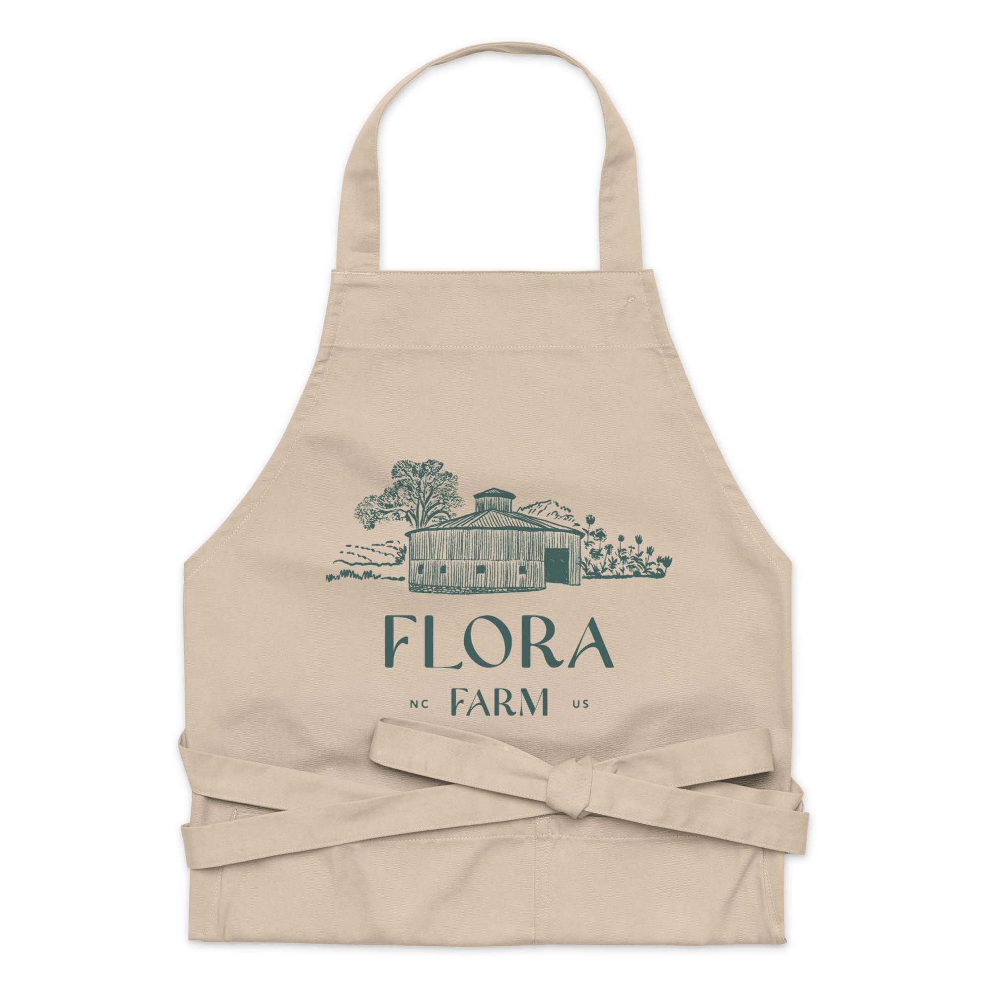 Organic cotton apron