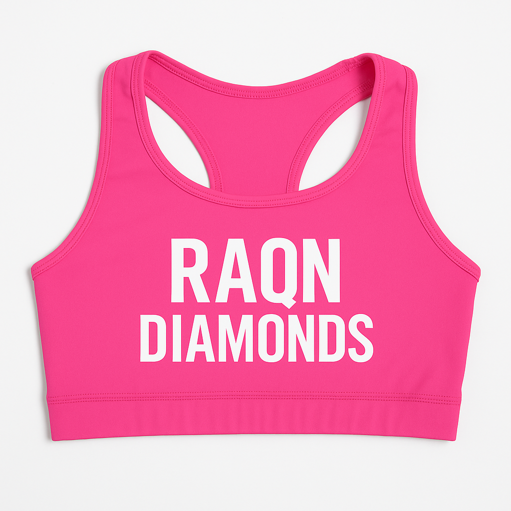 Raqn Diamonds Sports Bra