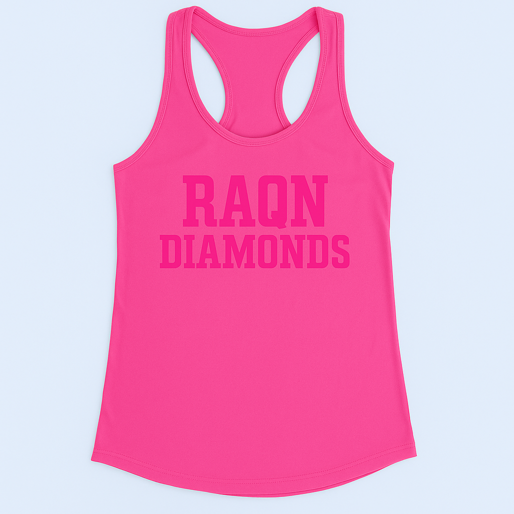Raqn Diamonds Racerback Tank