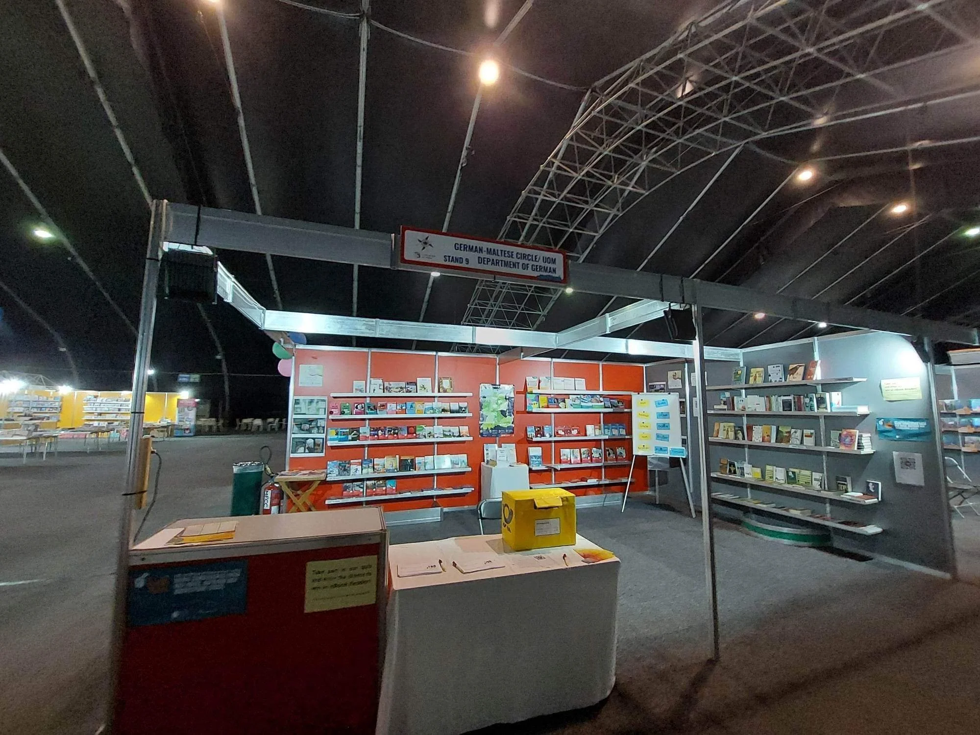 MALTA BOOK FAIR - GERMAN STAD 2021-2023
I coordinated the organisation’s participation in the Malta Book Festival, as Events Manager for the German-Maltese Circle, representing the local office of the Goethe-Institut in Malta, supporting the promotio