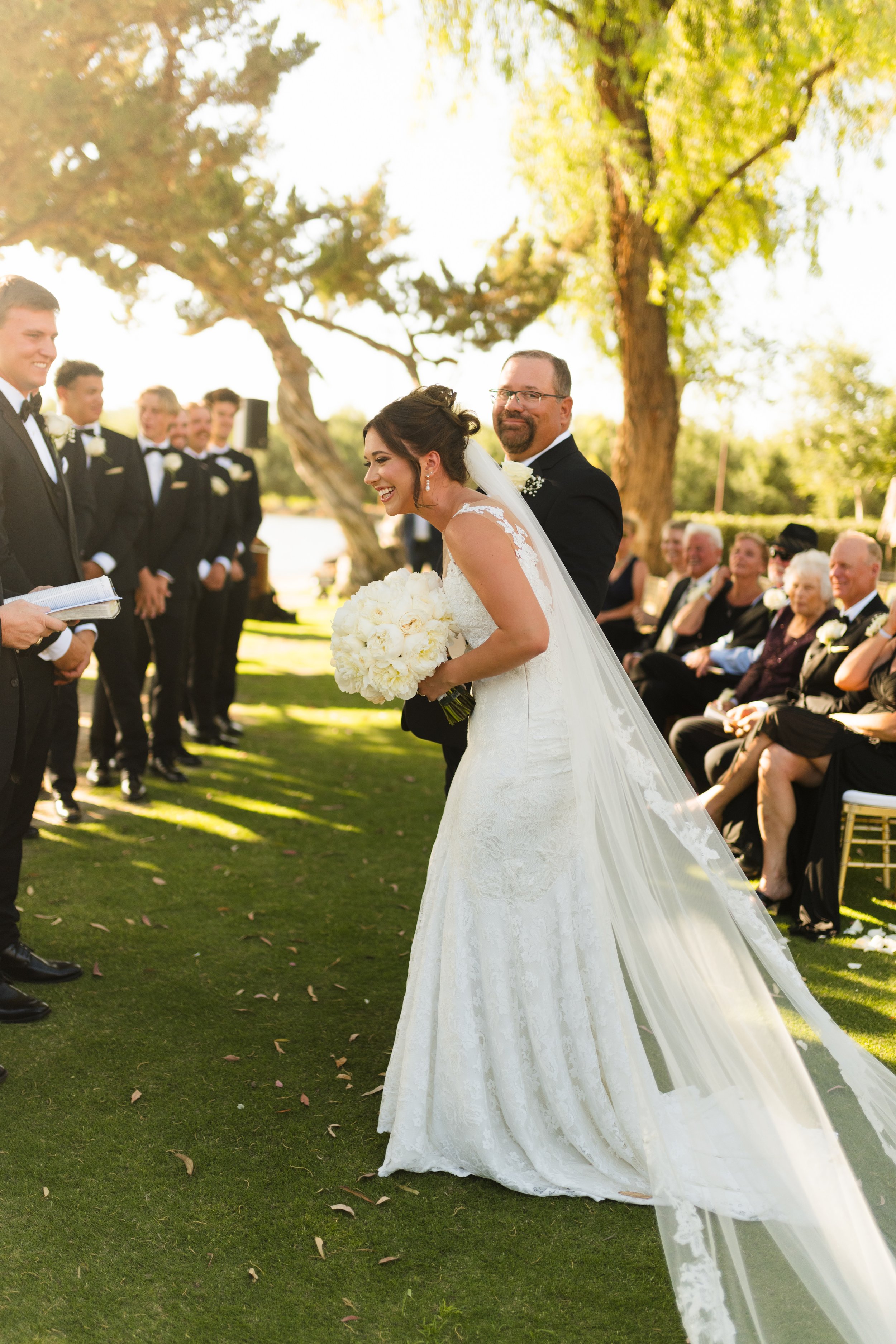 A beautiful ceremony with Caleb and Bailey!