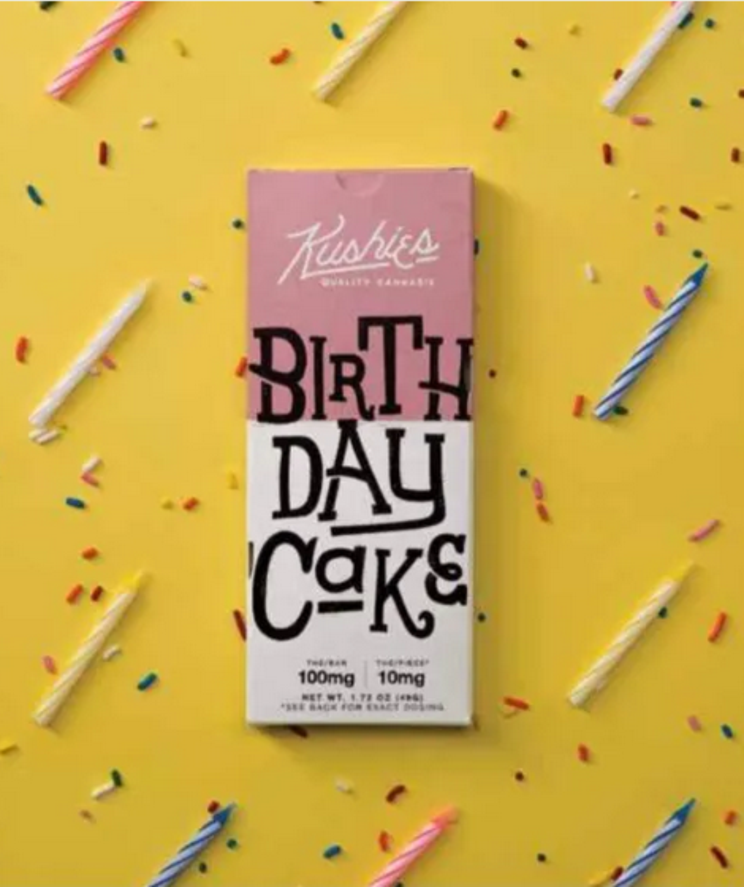 Kushies' Birthday Cake Δ9 Chocolate Bar