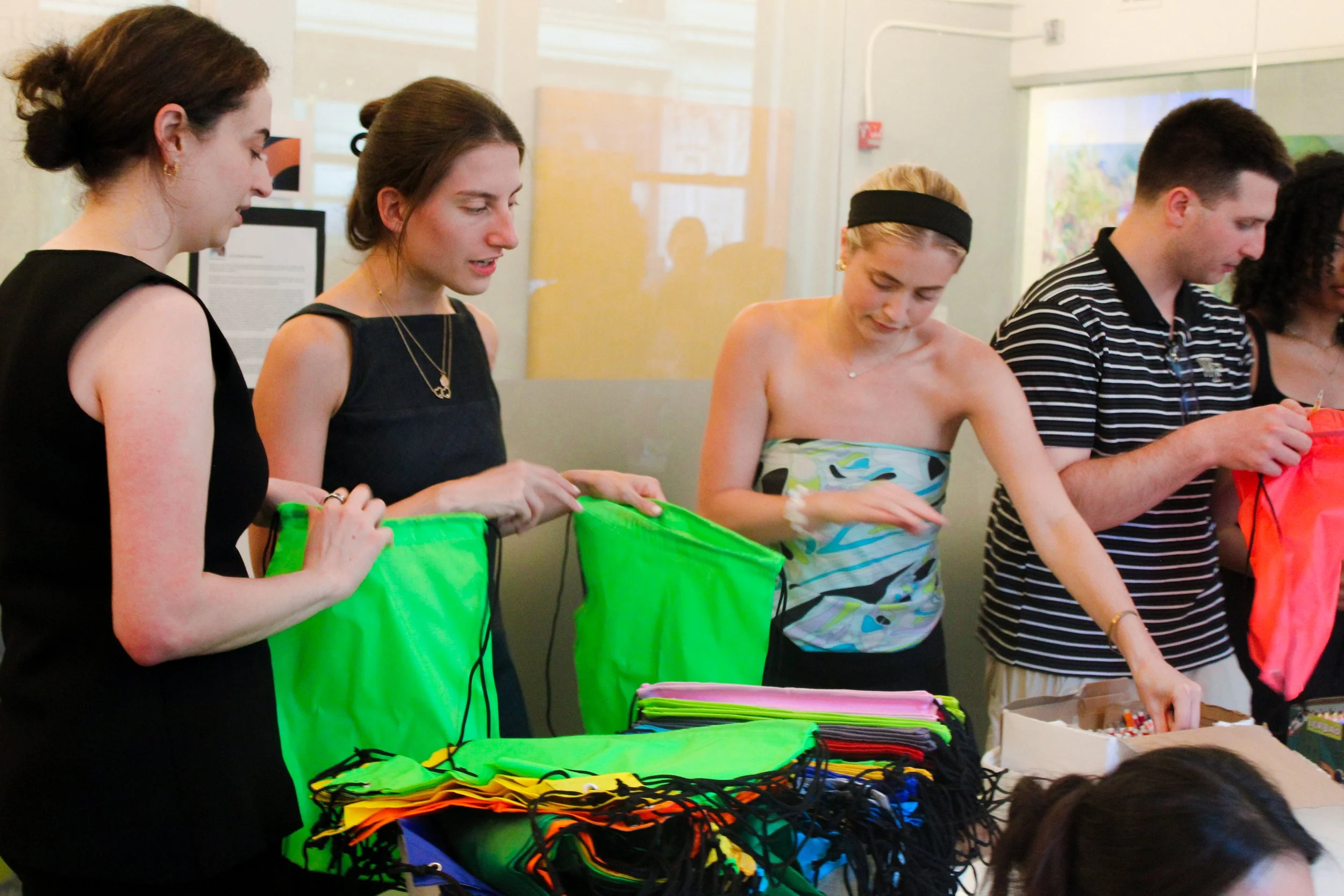 Photo Gallery: Care Kit Making for Henry St Summer Camp