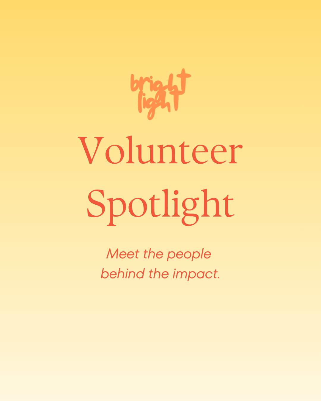 Volunteer Spotlight: Meet Samie