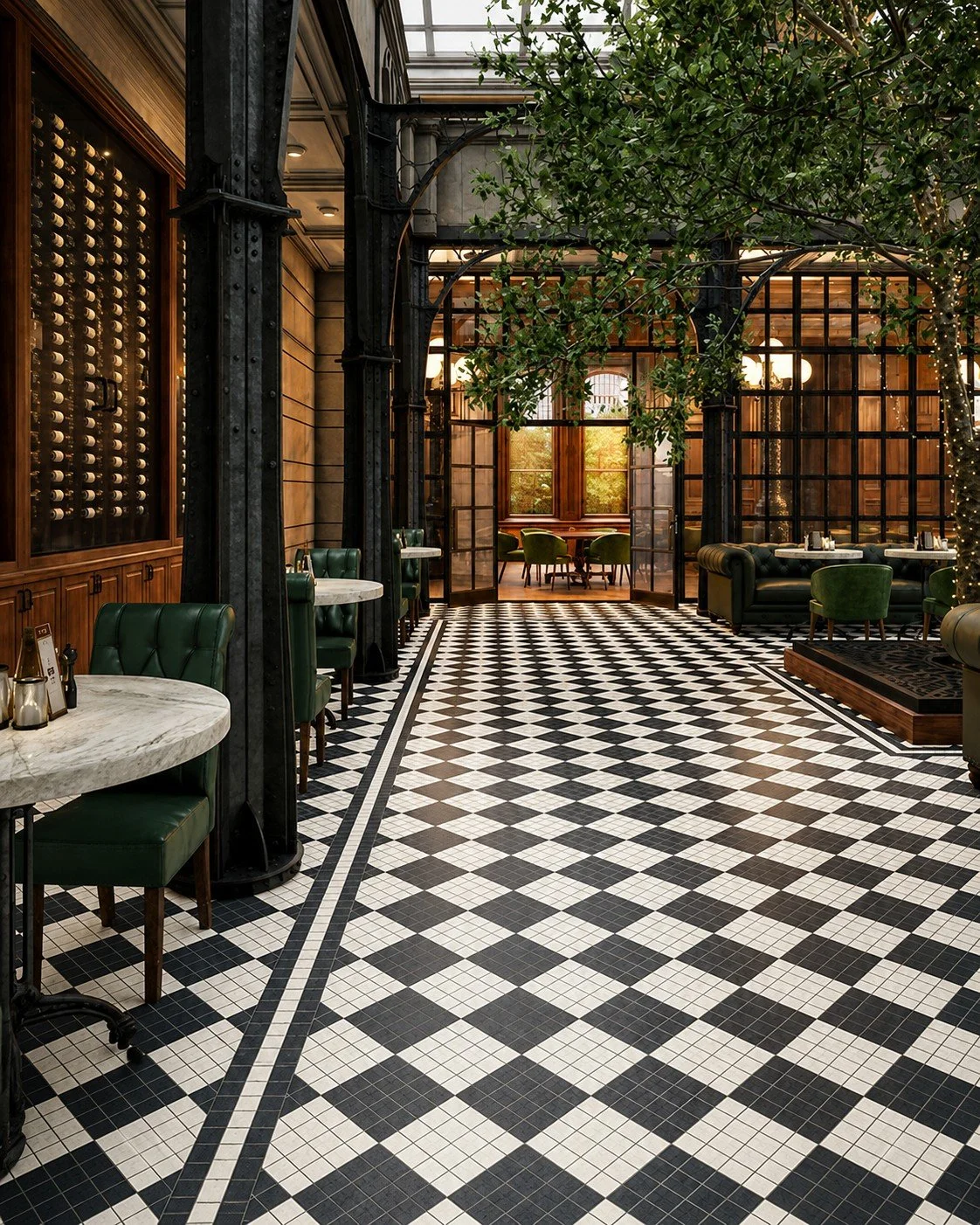 Pattern is back &mdash; but it's whispering, not shouting. 🤎

The boldest thing happening in tile right now is restraint: soft checkerboards in tonal neutrals, classic herringbone, and vintage-revival looks that feel collected rather than loud. Desi