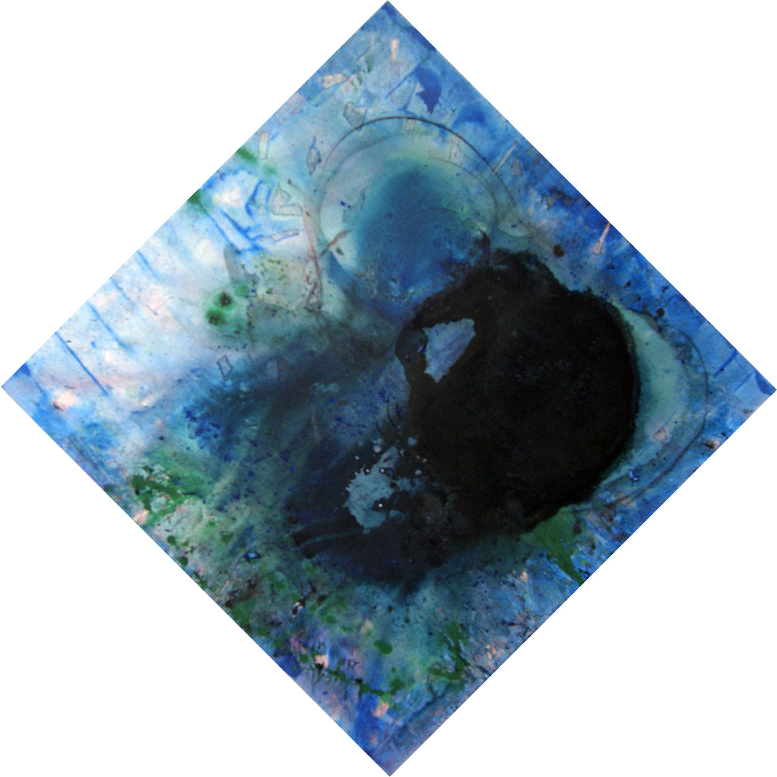 The Fall, 184cm x 184cm, acrylic on linen, Year 2014