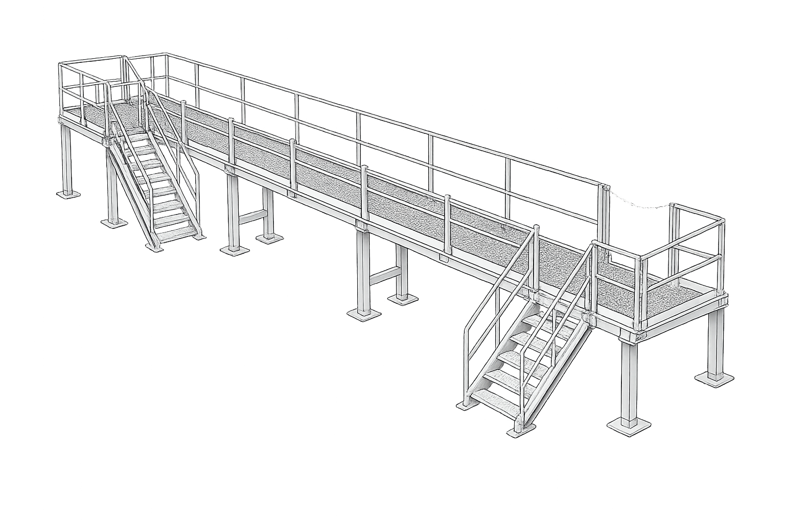 Platform Catwalk Mezzanine