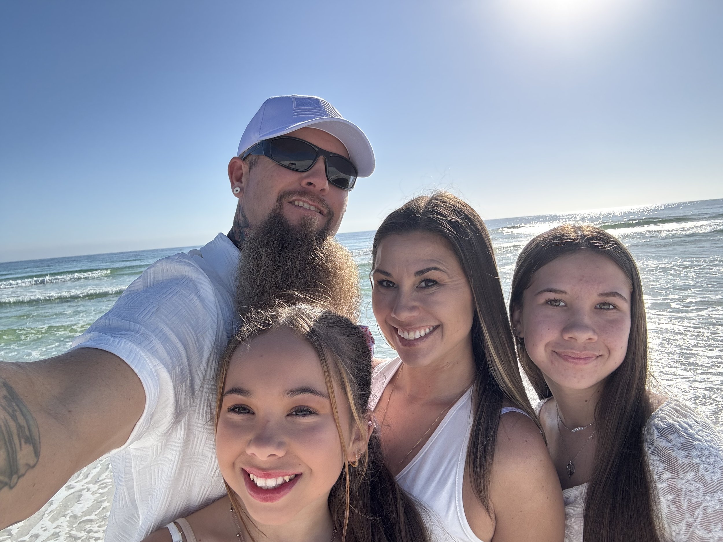 Family-owned fencing business in Crestview FL Shawn and family