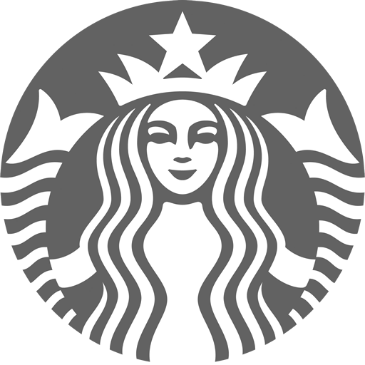 Starbucks logo.