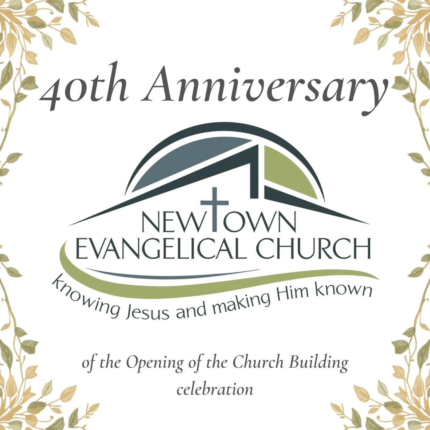 40th Anniversary of the Opening of the Church Building • John 12:1-8