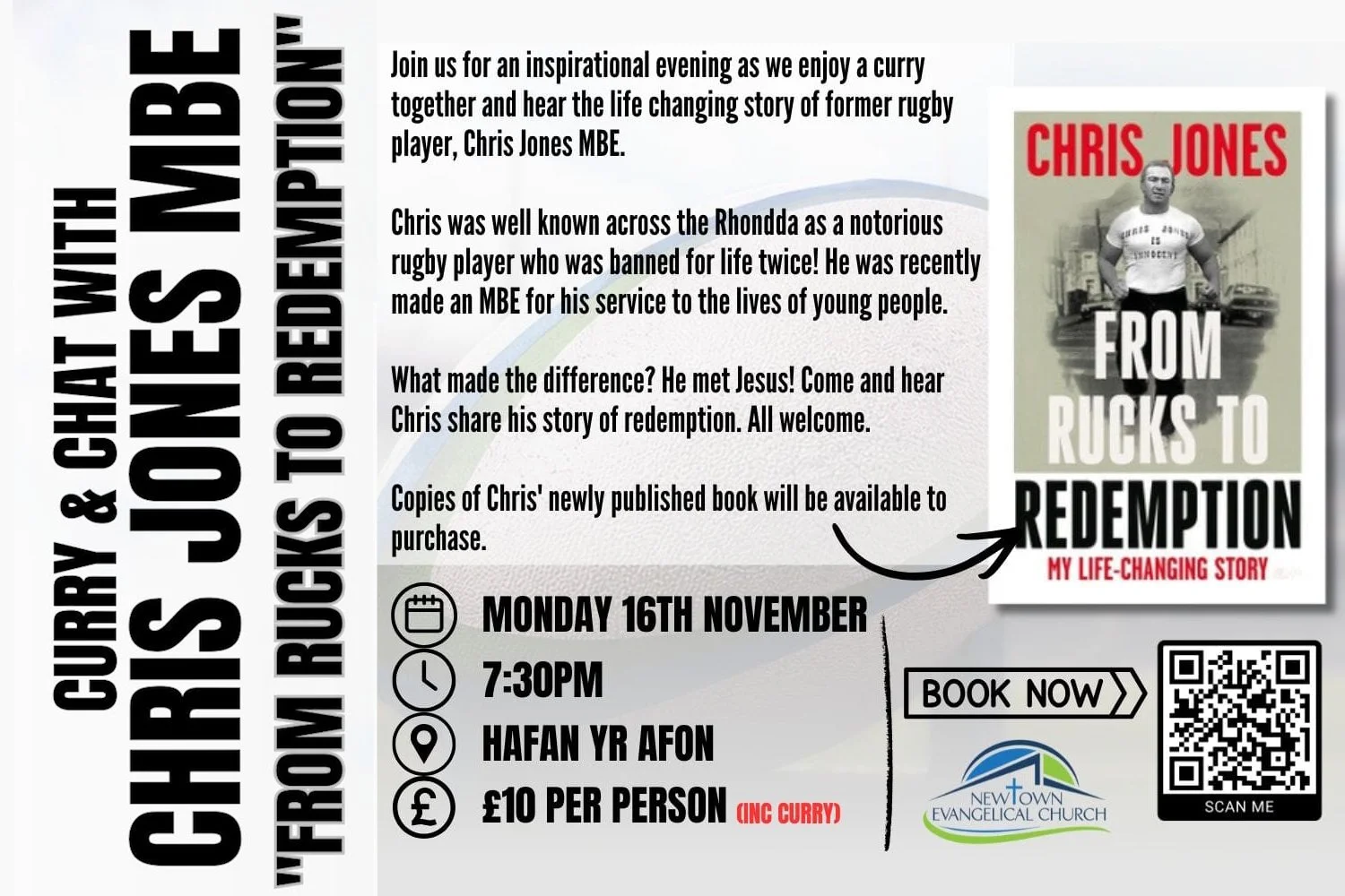 Curry &amp; Chat with Chris Jones MBE
