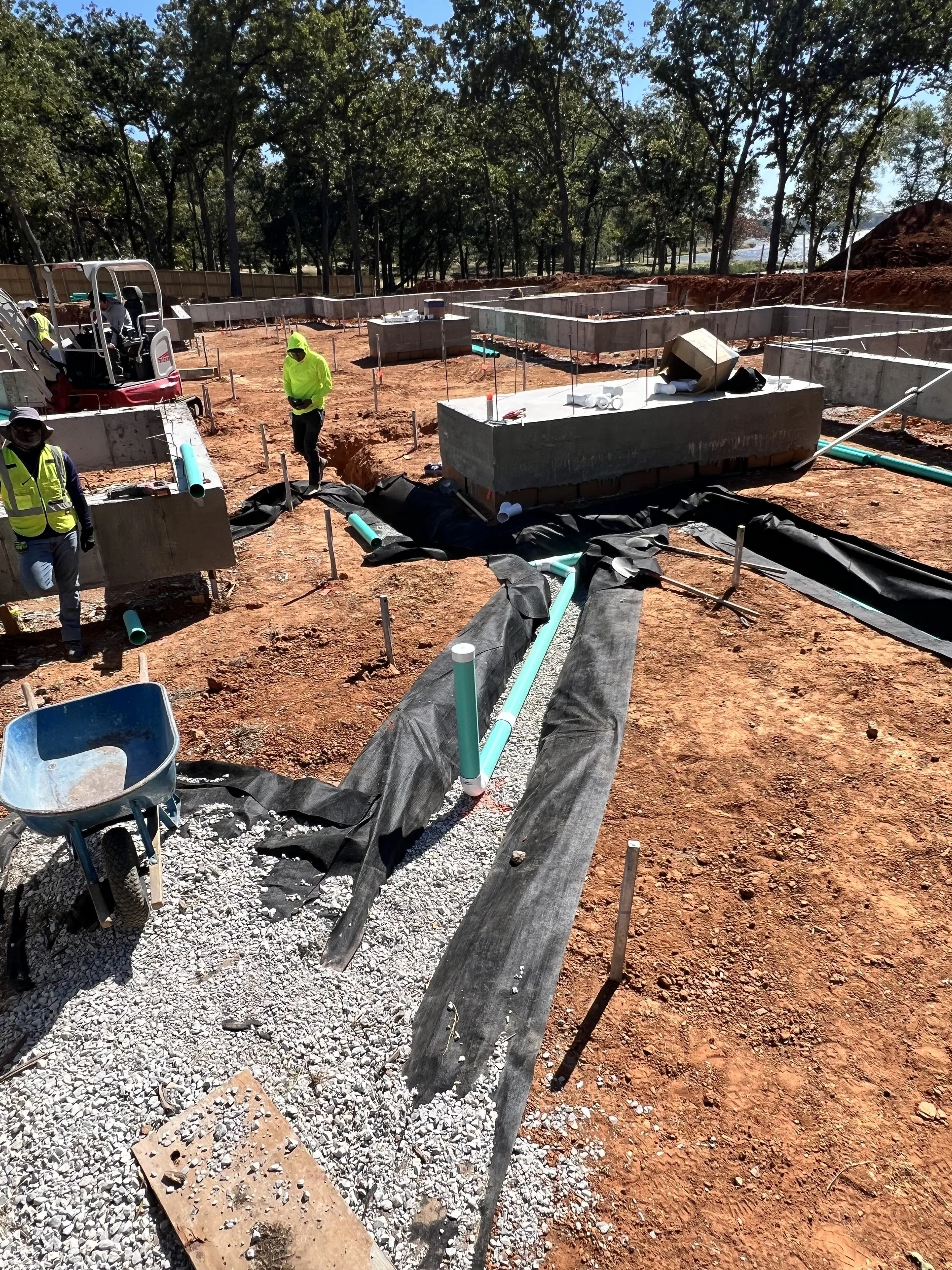 French Drain Installation