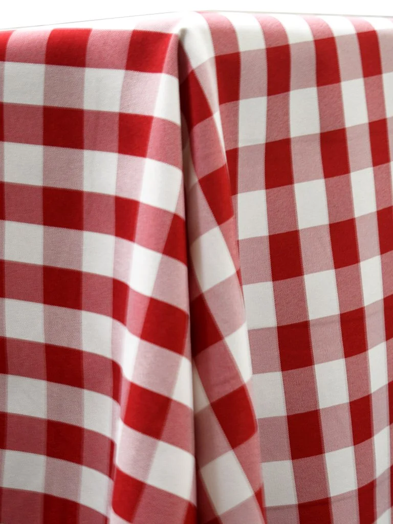 Plain Check Red