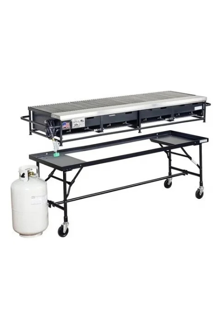 72" COMMERCIAL GRILL W/7.5 GALLON PROPANE TANK)