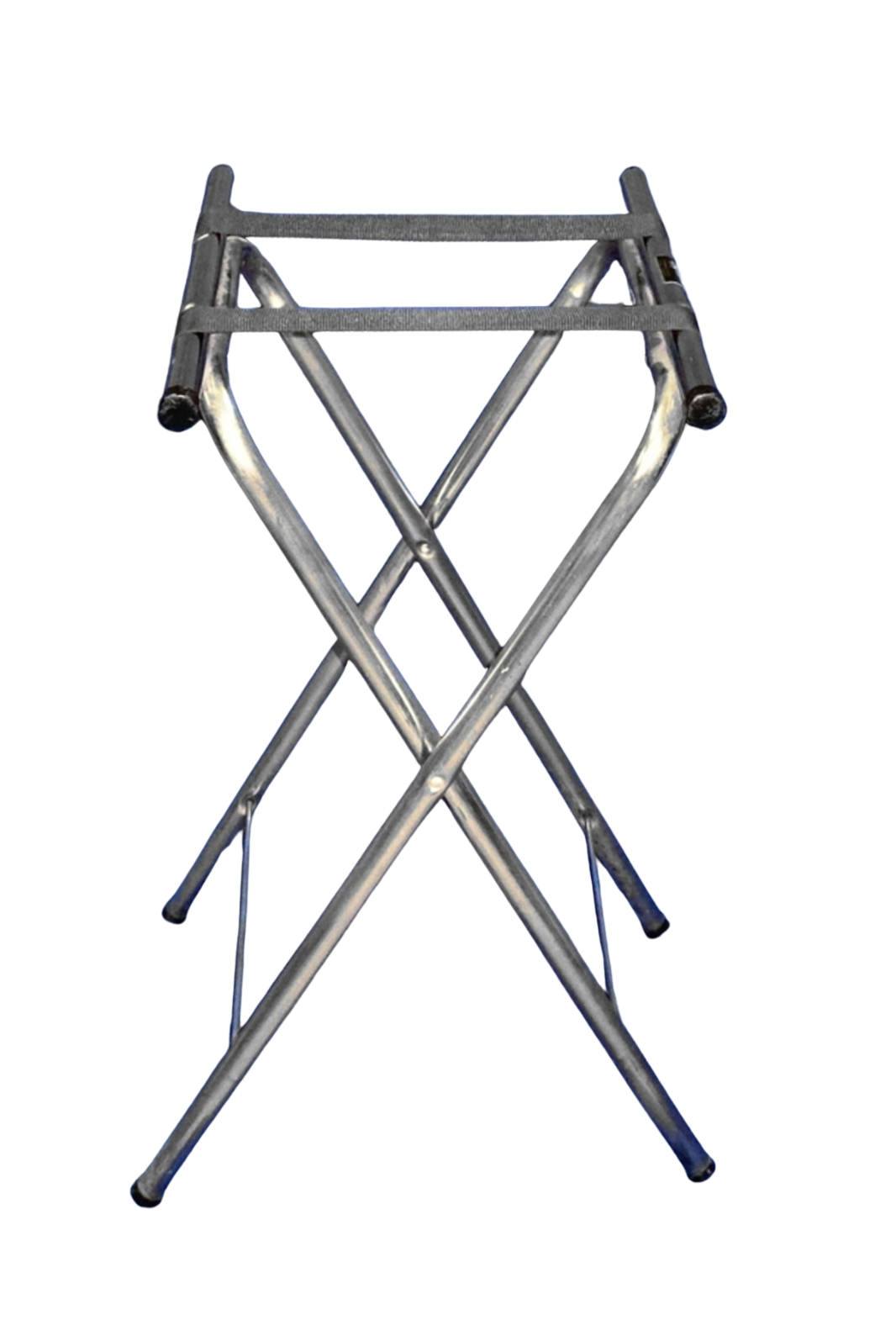 CHROME WAITER TRAY STAND