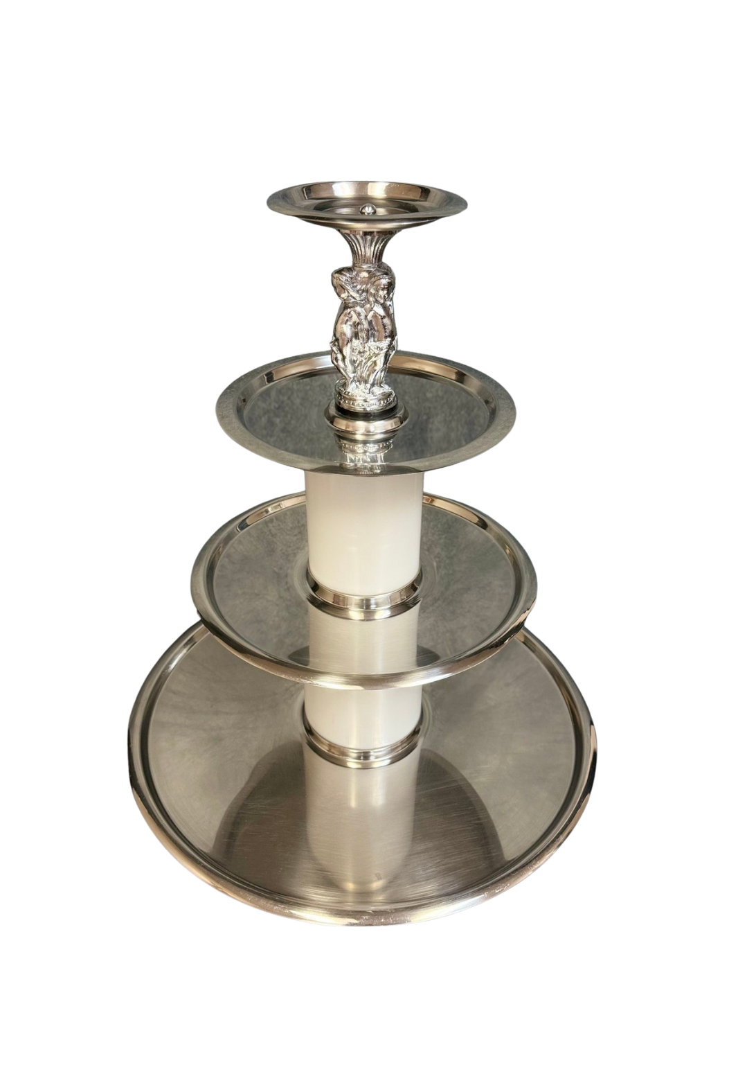 3 TIER STAINLESS DISPLAY TRAY