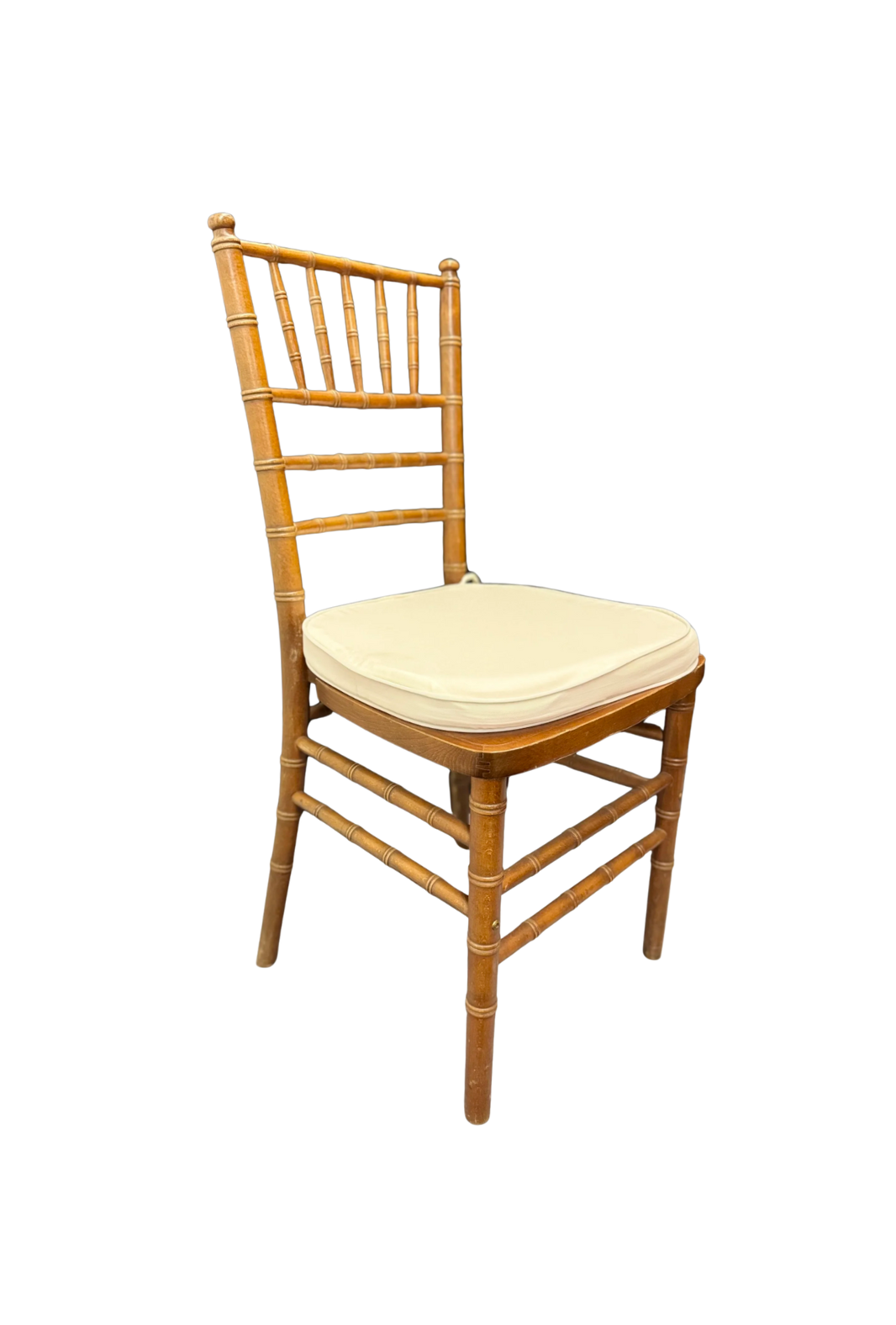 FRUITWOOD CHIAVARI CHAIR W/CUSHION