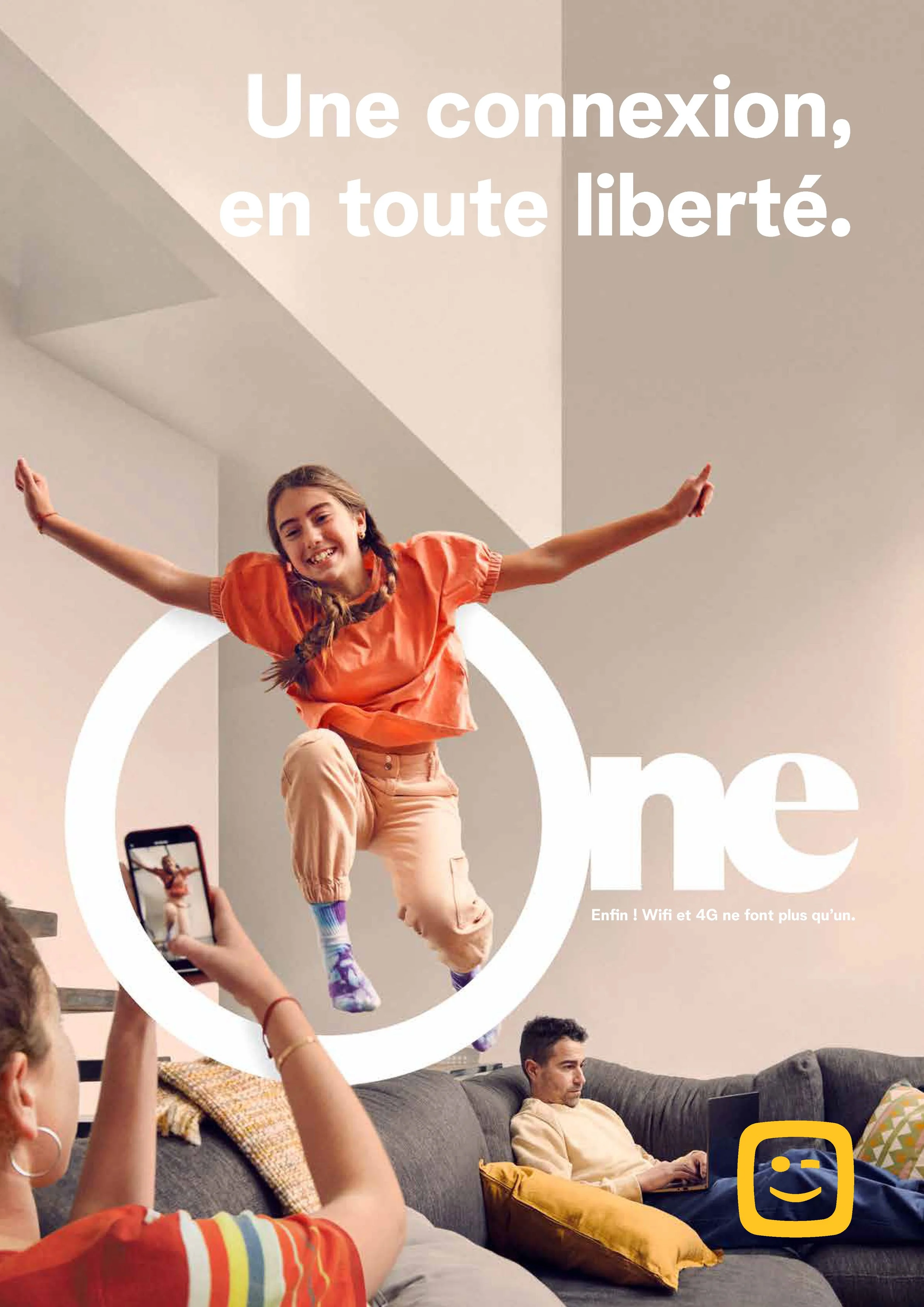 Telenet Mechelen One Connection Total Freedom campaign