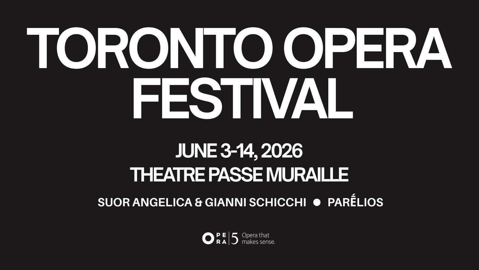 Season 2026 — Opera 5