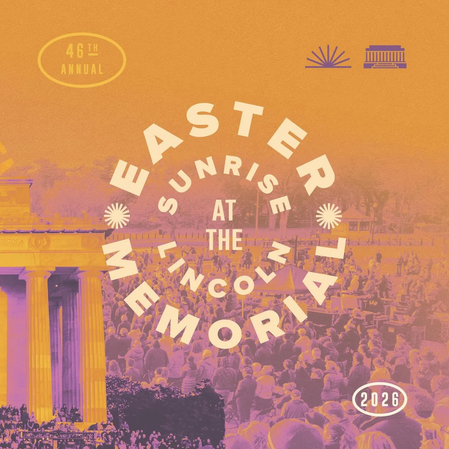 Easter Sunrise Service is BACK again!🌅

For more than 40 years, one of the nation&rsquo;s largest Easter sunrise services has taken place on the steps of the Lincoln Memorial. As the sun rises over our nation&rsquo;s capital, let&rsquo;s unite with 
