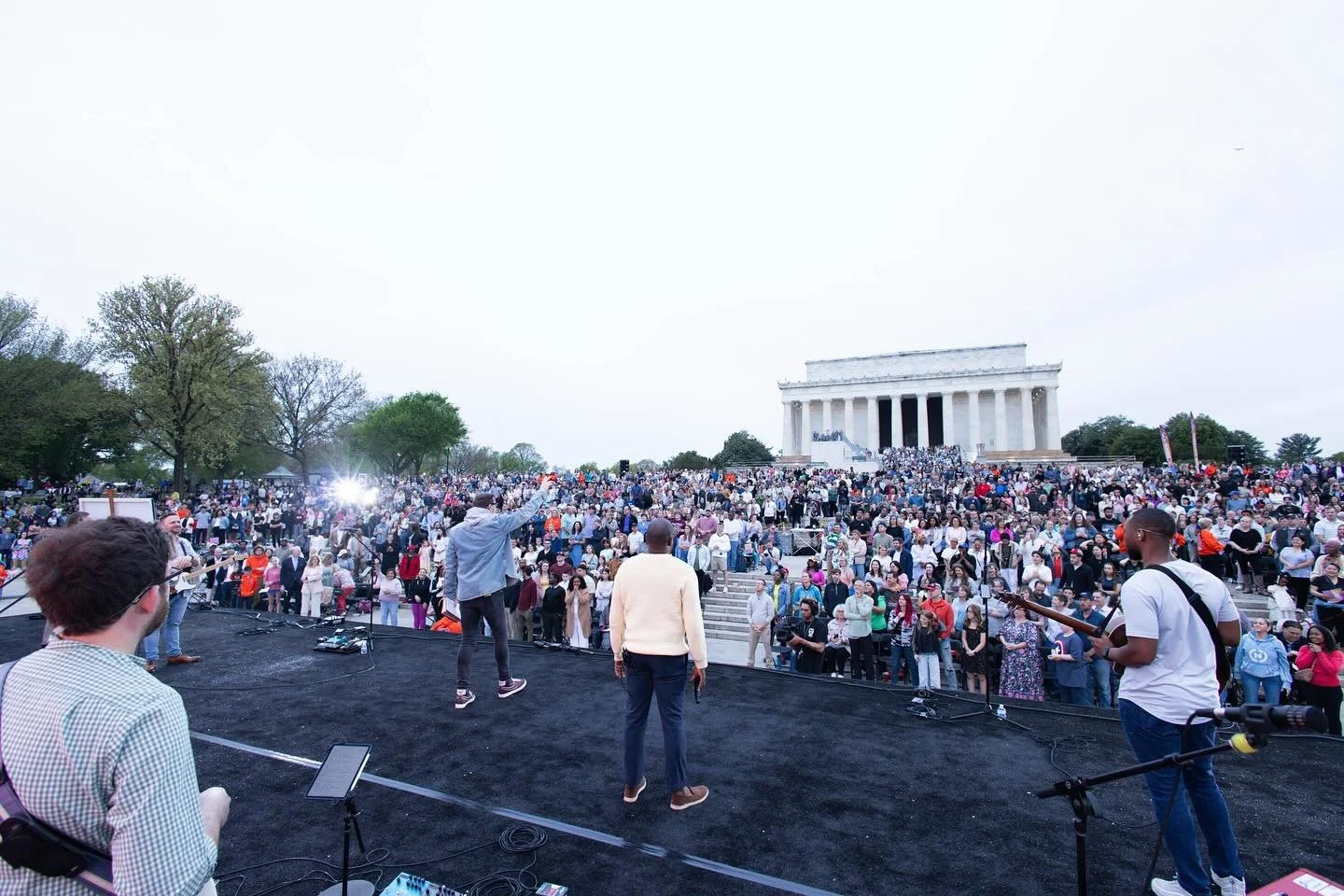 Still in awe that we could worship in the same place Martin Luther King Jr. delivered his &ldquo;I Have a Dream&rdquo; speech.

People of all races, ages and backgrounds got to witness why we lift the name of Jesus!

April 5, 2026, we get to do it al