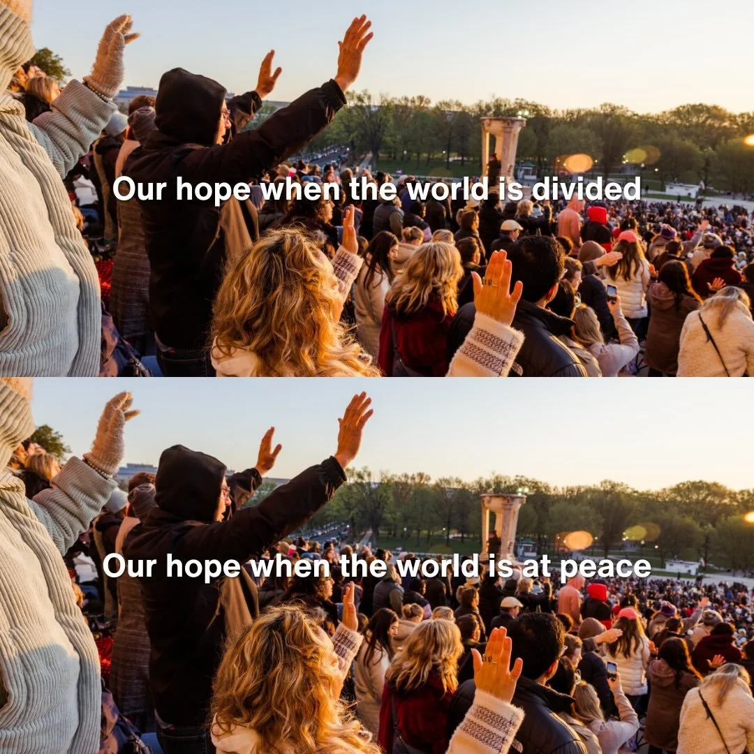 Hope that&rsquo;s found in Jesus >>

Just a few days away from gathering with believers from far and wide. We can&rsquo;t wait to worship alongside you! 

Easter Sunrise DC
April 5 | 6:30AM
📍Lincoln Memorial