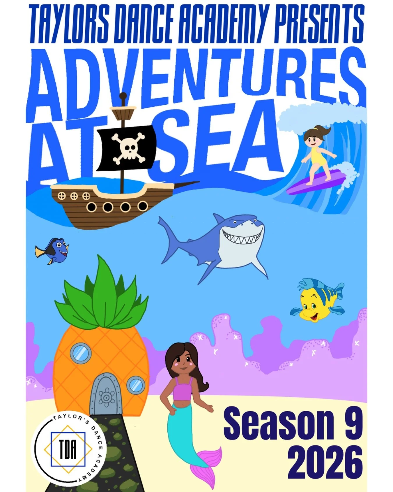 Set sail with us for our Recreational Dance Recital: Adventures at Sea 🌊🐠 June 6th @11am at the UCC theatre

Our dancers are ready to take the stage and bring this underwater adventure to life! We can&rsquo;t wait to share all of their hard work, c