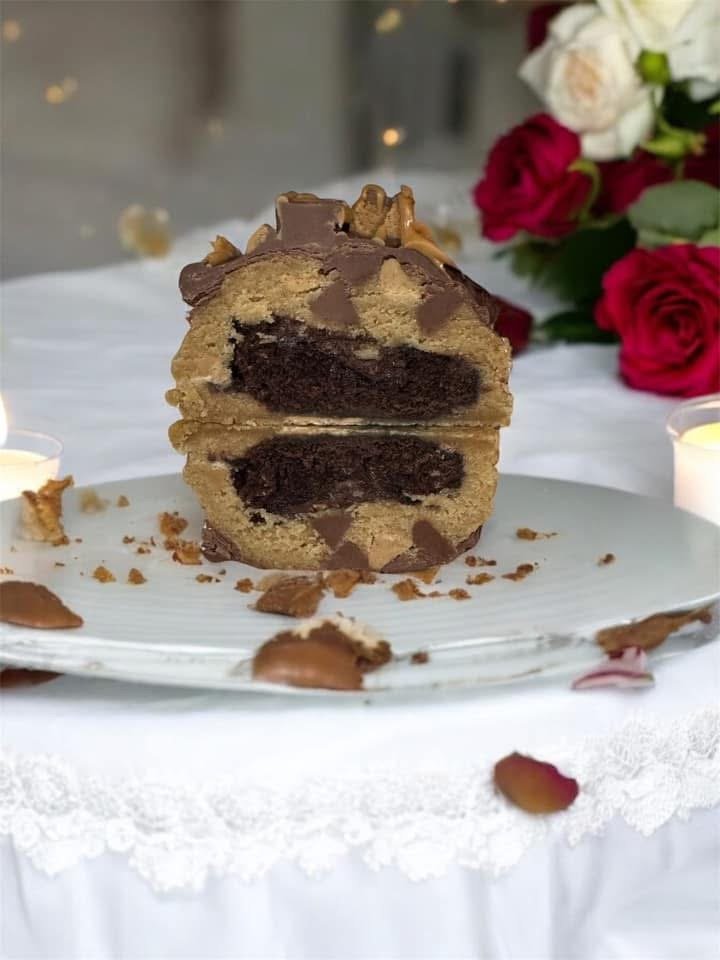 Peanut Butter Chocolate Cake Cookie Recipe
By: Dough My Gosh
