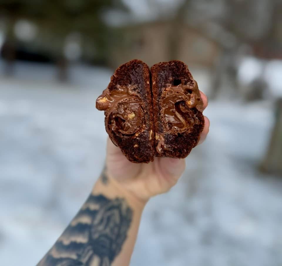 Brownie Cookie Recipe (Modified into a Ferrero Rocher Cookie)
By: Alyssa Kooiker