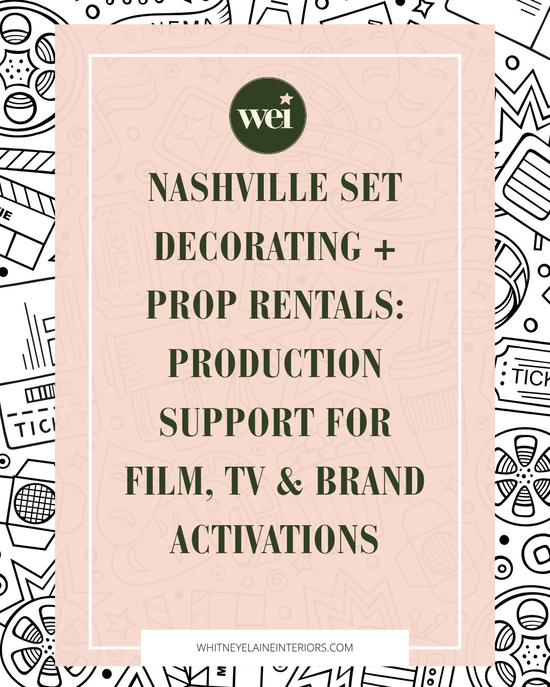 Nashville Set Decorating + Prop Rentals: Production Support for Film, TV &amp; Brand Activations